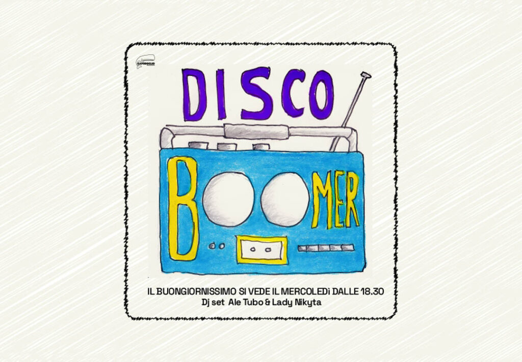 Locandina: disco boomer