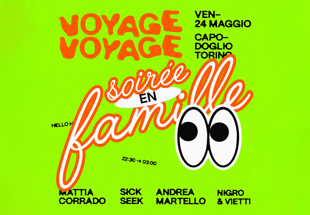 Locandina: Voyage Voyage ✷ Soirée en famille