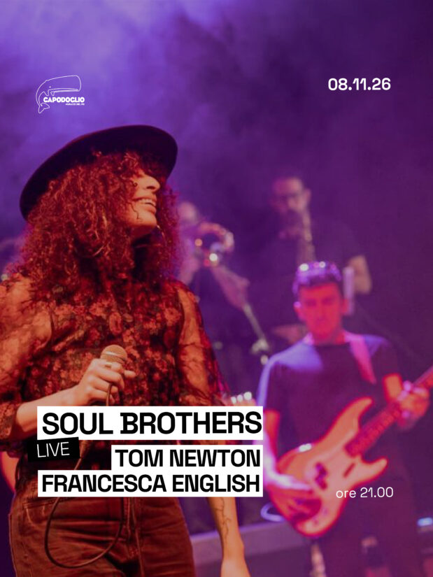 Locandina: SOUL BROTHERS feat. FRANCESCA ENGLISH e TOM NEWTON