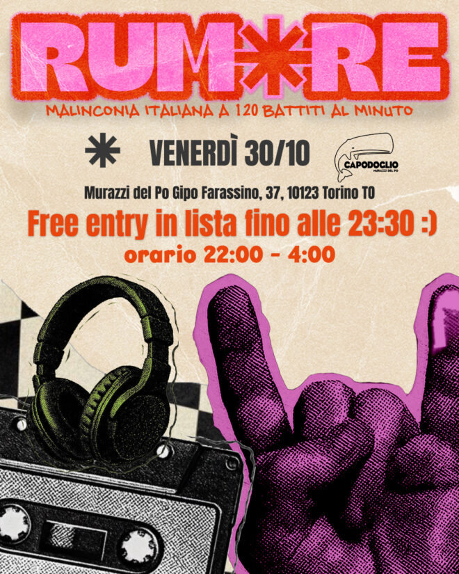 Locandina: RUMORE